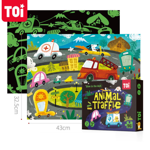 TOI Glow in the dark Puzzle 96P