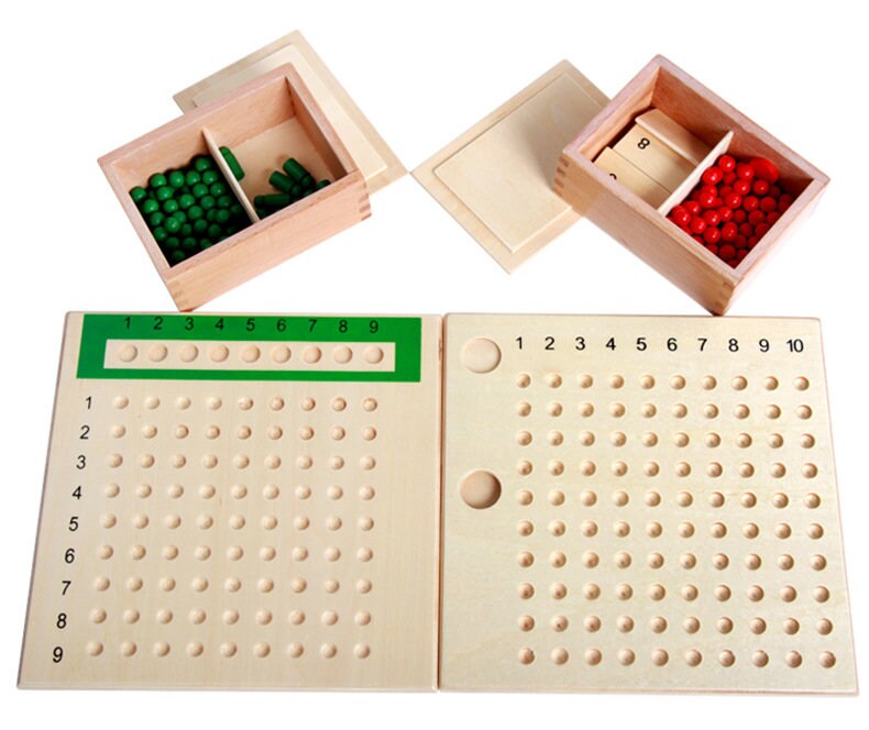 Multiplication Bead Board and Division Bead Board - IFIT Montessori